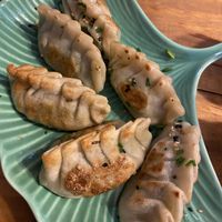 Gyosas   at Wabi Sabi in Santiago