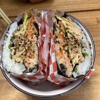 Onigirazu  at Wabi Sabi in Santiago