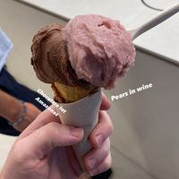   at CAJÚ Gelato in Barcelona