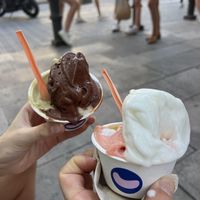   at CAJÚ Gelato in Barcelona