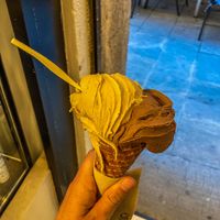   at CAJÚ Gelato in Barcelona