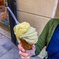   at CAJÚ Gelato in Barcelona