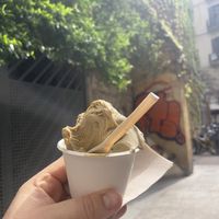   at CAJÚ Gelato in Barcelona