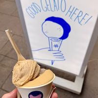   at CAJÚ Gelato in Barcelona
