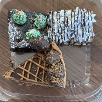 Brownie, Coconut Choc Chip Bar, PB Tart  at Unicorniverse Bakery & Cafe in Round Rock