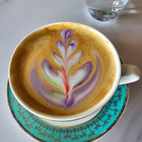 Some fancy coffee drink. Forgot exact order lol at Unicorniverse Bakery & Cafe in Round Rock