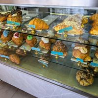 Big croissants. at Unicorniverse Bakery & Cafe in Round Rock