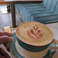 Chestnut latte at Unicorniverse Bakery & Cafe in Round Rock