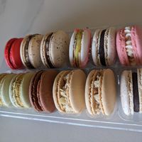 A blessing of Macarons! at Unicorniverse Bakery & Cafe in Round Rock