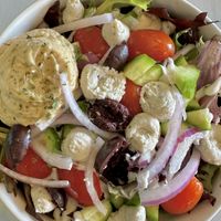 Med Salad Small  at Unicorniverse Bakery & Cafe in Round Rock