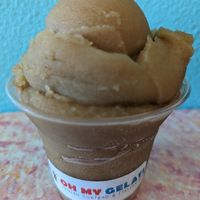 Sweet Tea Italian ice at Oh My Gelati in Oregon City