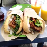Tofu banh mi at Bánh mì Bà Ba - Kitazawa in Tokyo