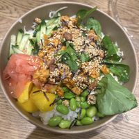 tempeh bowl  at Poké Bowl Viru Keskus in Tallinn