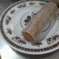 Spring rolls at Quán Chay 76 in Ho Chi Minh City