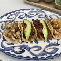 Tacos de setas y de coliflor  at Chibiski Oviedo in Oviedo