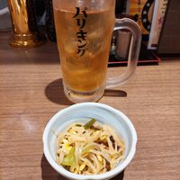 Appetizer which you have to pay for (you'll get it anyway) at Pariking in Kanazawa