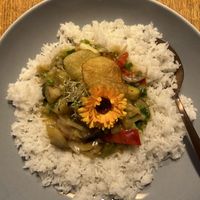 Gemüsecurry  at Das Ursprung in Stainz