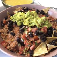  Vegan Nachos was delicious, very flavorful and healthy. They also came with a No-cheese to accompany the nachos. The restaurant is so beautiful and has a lots of vegan options.  at Acasa Farm to Table in Santiago De Los Caballeros