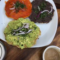 Corn Tostadas at Sabe Rico in Antigua