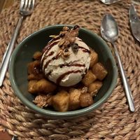 Deconstructed apple crumblee #Veganuary at Nicole's Greenhouse in Hurghada