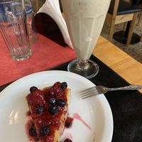 Desert and vitamin   at Vegetariana in Buenos Aires