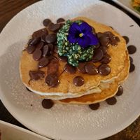 Vegan pannenkoekjes at Texas Coffee House Mons in Mons