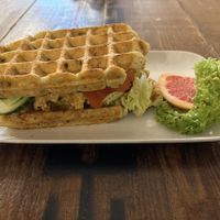 Gaufre San Antonio 🌱  at Texas Coffee House Mons in Mons