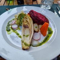 3 course menu at Garden Restaurant in Bled