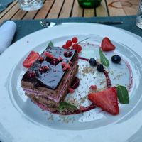 3 course menu at Garden Restaurant in Bled