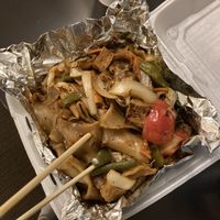 Pad kee mao at Chaang Thai in Morgantown