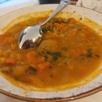 Vegan Stew (it came with bread) at Restaurant Müller in Schwangau