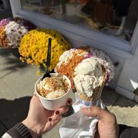   at Woodstock Scoops in Woodstock