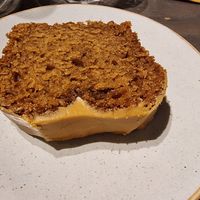 Vegan coffee cake at Tanifiki in Edinburgh