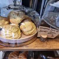 Vegan scone at Tanifiki in Edinburgh