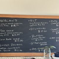Menu   at Tastebuds in Willits