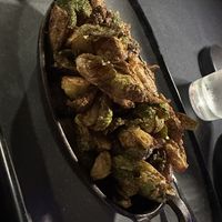 Brussels sprouts   at Bloom Botanical Bistro in Queens