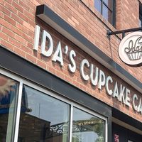 Home of vegan cupcake choices  at Ida's Cupcake Cafe in Redmond