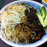 ZhaJiang noodle at Bamboo Garden in Millbrae