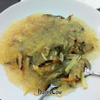 vegetarian shark fin dish at Bamboo Garden in Millbrae