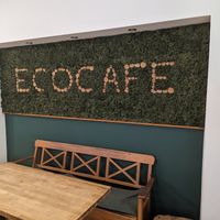 Eco café at Ecocafe in Budapest