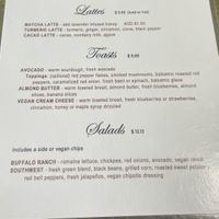 Menu at Crystal's Zen and Juice in Jackson