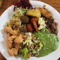 Full vegan choices=29 reais at New Natural in Rio De Janeiro