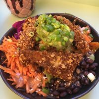 Cajun tofu bowl at Two-Bit Villains in Adelaide