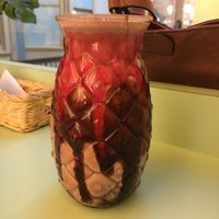 Cherry ripe shake  at Two-Bit Villains in Adelaide