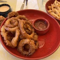 Onion rings #Veganuary at Two-Bit Villains in Adelaide