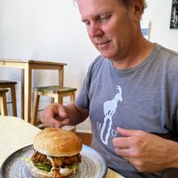 Get in my belly!  at Two-Bit Villains in Adelaide