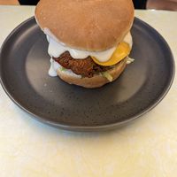 Ranch burger at Two-Bit Villains in Adelaide