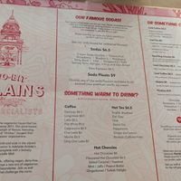 Drinks Menu Aug. 2025 at Two-Bit Villains in Adelaide