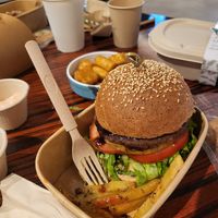 Teriyaki Burger at Vedge Macau in Macau