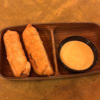 Tequeños vegans  at Chiwawa Cantina Vecindario in Gran Canaria